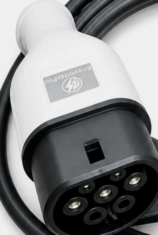 Cargador Portátil Ecovolterpro Auto Eléctrico 13a 2.9kw Tipo 2 - Imagen 2
