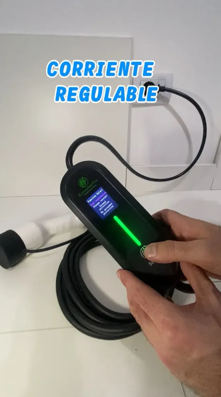 Cargador Portátil Ecovolterpro Auto Eléctrico 13a 2.9kw Tipo 2 - Imagen 3